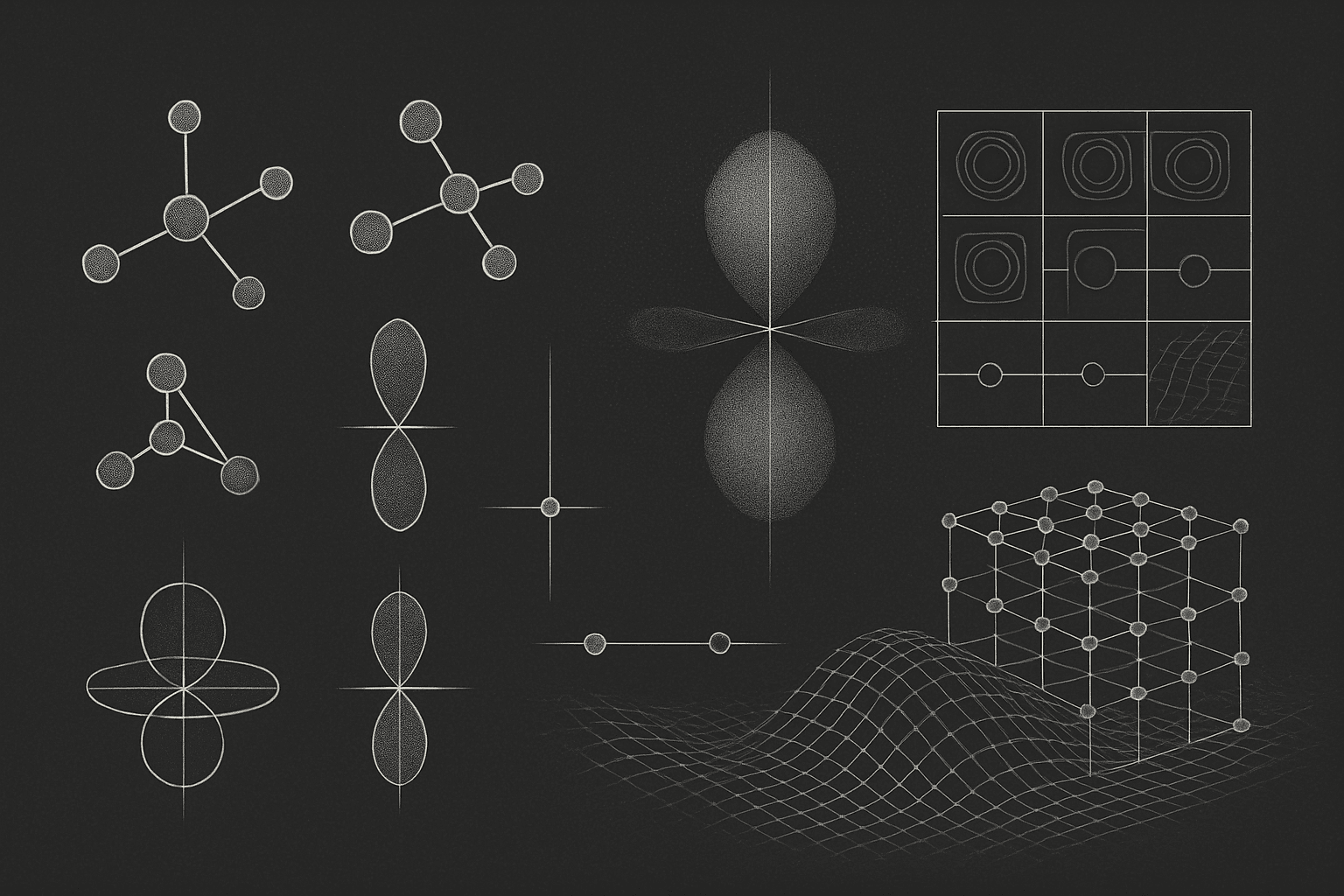 Quantum chemistry software for newcomers illustration